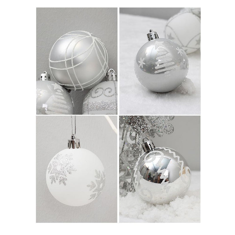 Xmas Ornaments Painted Ball Christmas Decoration Ball Christmas Tree Pendant