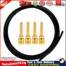Mountain Bike Hydraulic Disc Brake Hose Oil Tube BH59 Connector Set Black Newly