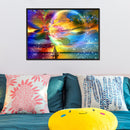 5D Dreamy Sea Full Drill Diamond Painting Embroidery DIY Craft Needlework