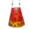 LED Solar Light Hollow Wrought Iron Lantern Butterfly Projection Lamp (A) Newly
