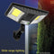 Solar Wall Lamp LED Four Head Rotatable Outdoor Waterproof Light (160COB) Newly