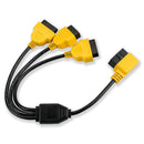 AUTOOL OBD2 Y Splitter Cable 50cm 1 to 3 Converter Adapter Extension Cord Newly