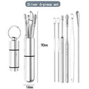 6Pcs Earpick Ear Wax Curette Remover Ear Cleaner Spoon Clean Z0Z9 B2Z5