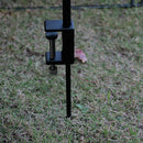Folding Lantern Post Pole-Portable Lamp Stand Hook Collapsible Light Holder