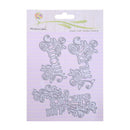 3pcs/set Mother's Day Metal Cutting Die Stencil DIY Scrapbooking Album Card