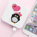 1 Set Diamond Painting Animals Cross Stitch Book Stickers 5D Mosaic Kit Craft