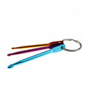 Multicolour Crafts Tools DIY Knitting Needles Keychain Crochet Hooks Aluminum