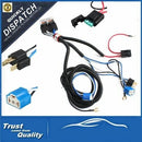 12V H4 Negative-Switched LED Headlight/Lamp Bulb Relay Wiring Harness Plug Kit
