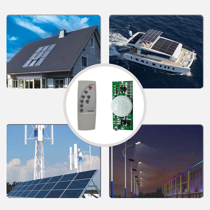 3.2V 3.7V Remote Control PIR Solar Integrated Street Lamp Sensor Circuit Board