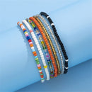 Color On The Leg Foot Chain Beach Jewelry Ankle Bracelet Handmade Beaded Anklet