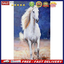 5D DIY Diamond Painting Kits White Horse Full Round Drill Wall Decor Art Cr