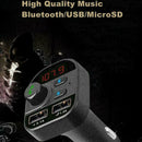 Car Kit Bluetooth Receiver FM Transmitter Dual USB Lighter Charger C1K7 T5Z2