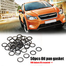 50pcs 16mm Oil Drain Plug Crush Washer Oil Pan Gaskets for Subaru Legacy XV