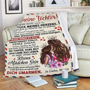 Blanket Warm Sofa Bed Blanket Christmas Gift for Friends Children Love Letter