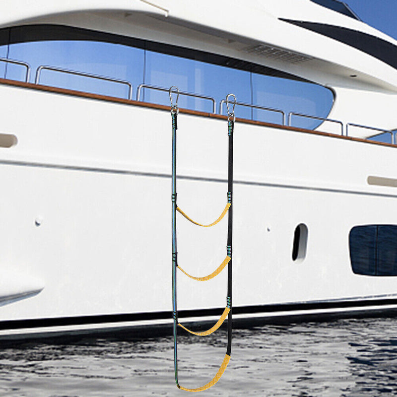 Inflatable Boat Boarding Ladder Kayak Motorboat Canoes Ladder (4 Step)