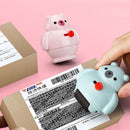 Theft Protection Identity Cover Privacy Seal Roller Security Stamp Messy Code