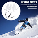 1 Pair 5V Carbon Fiber USB Gloves Heated Pads Winter Thermal Handheld Warm Heater
