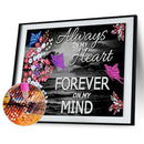 Diamond Painting Butterfly Letters Partial Special Shape Drill DIY (HB220) Newly