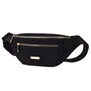 Oxford Cloth Shoulder Messenger Chest Bag Casual Solid Color Purses Coin Hold