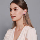 2pcs Fashion Women Alloy Simple Ear Stud Jewelry Party Earrings Photography Prop