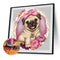 5D DIY Full Drill Diamond Painting Dog Cross Stitch Craft Kit Bedroom Home Decor