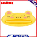 Cartoon Toothpaste Squeezer Dispenser Manual Easy Rolling Holder (Random)