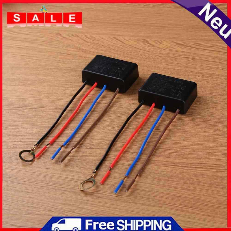 4pcs 3-Way Table Lamp Touch Sensor Dimmer with Screw Lock Bulb Module