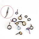 Steel 2.5#-10# Single Leg Eye Ceramic Ring Tip Repair Kit Fishing Rod Guide