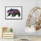 11CT Printed Partial Cross Stitch Handcraft Star Bear Artwork Wall Decor
