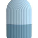 Skin Care Beauty Tool Silicone Ice Cube Tray Massager Face Roller (Blue) Newly