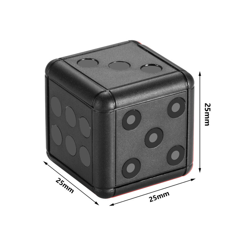 SQ16 Dice Shape Mini Camera 1080P Full HD Motion Detection Camera (Black) Newly