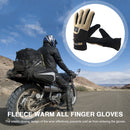 1 Pair Cycling Full Finger Fleece Gloves Anti-Freeze Gloves (Men Coffee) Newly