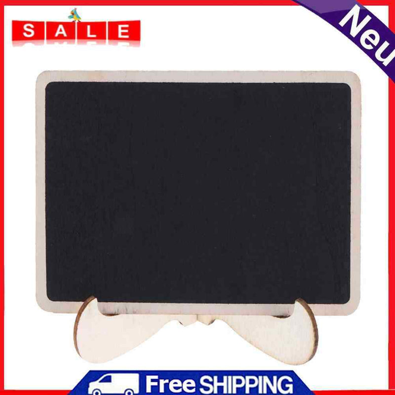 Mini Wooden Board Stand Boards Pinboard for Wedding Party