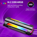 Heat Dissipation Aluminum SSD Cooler M.2 2280 NVME Solid State Disk Heat Sink