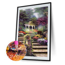 5D DIY Full Drill Diamond Painting Quiet Path Embroidery Needlework Home Deco
