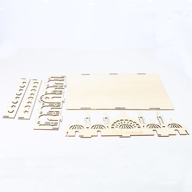 Eid Mubarak Eid Decor Islamic Ramadan Accessories Ramadan Decoration Food Tray