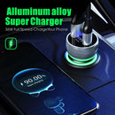 65W USB Car Fast Charger SUPERVOOC 2.0 SuperDart Type-C Cable For Huawei OnePlus