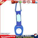 Sports Outdoor Rubber Kettle Buckle Carabiner Water Bottle Holder (Blue) Newly