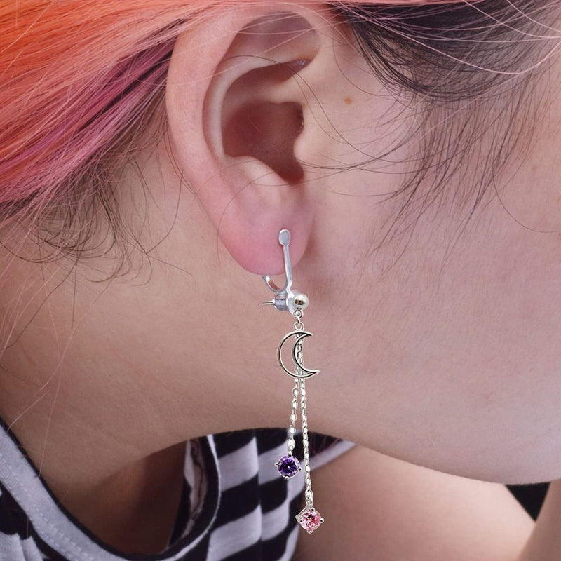 Pierced 20 Pcs Earring Clip Earring Converter Earring Parts Jewelry Accessories