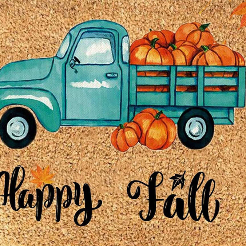 Thanksgiving Doormat Non Slip Bath Mat Non-Fading Non-Shedding (1) Newly