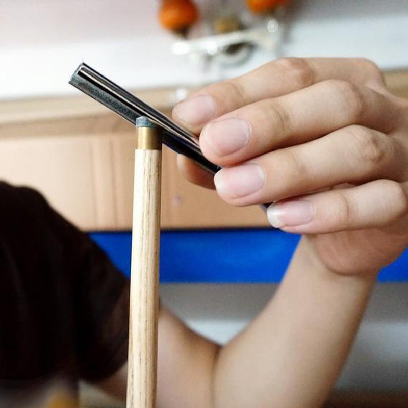 Metal Billiard Pool Cue Tip Shaper Burnisher File Repair Tool