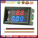 DC 100V Amp Volt Gauge Dual LED 10A Digital Voltmeter Ammeter Measurement Tools