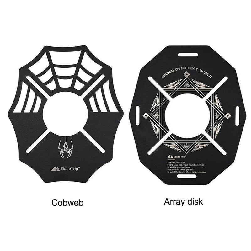 ShineTrip Outdoor Furnace Insulation Mat Pad Camping Stove Heat Shield (A)