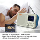 C10 2.4 inch Color LCD Screen Digital Desktop Alarm Clock DAB DAB+ FM Radio