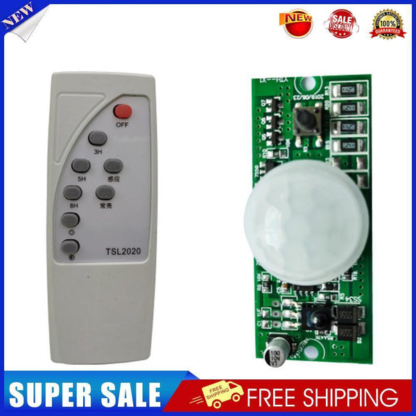 5pcs Remote Control PIR Circuit Board Solar Integrated Lamp Controller 3.2V