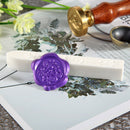 Retro DIY Wax Seal Strips without Core for Fire Painting Stamp (White)