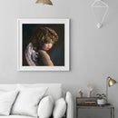 Little Angel Drawing Frameless DIY Oil Paint by Numbers Canvas Home Decor Newly