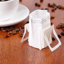 50pcs Drip Coffee Filter Bag Portable Hanging Ear Coffee Tea Filters Paper Newly