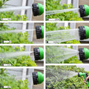 Portable Adjustable Garden Hose Gun Sprinkler Nozzle Water Gun Nozzle/Green