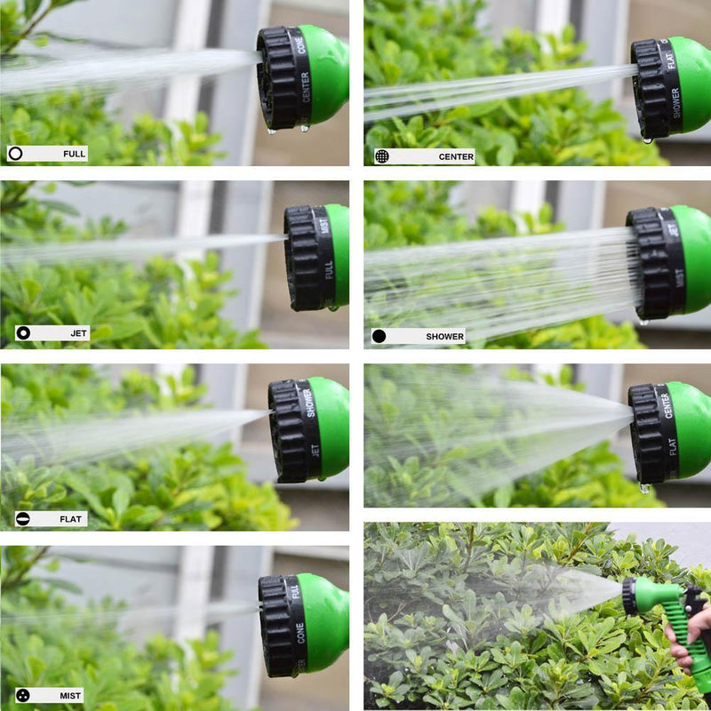 Portable Adjustable Garden Hose Gun Sprinkler Nozzle Water Gun Nozzle/Green
